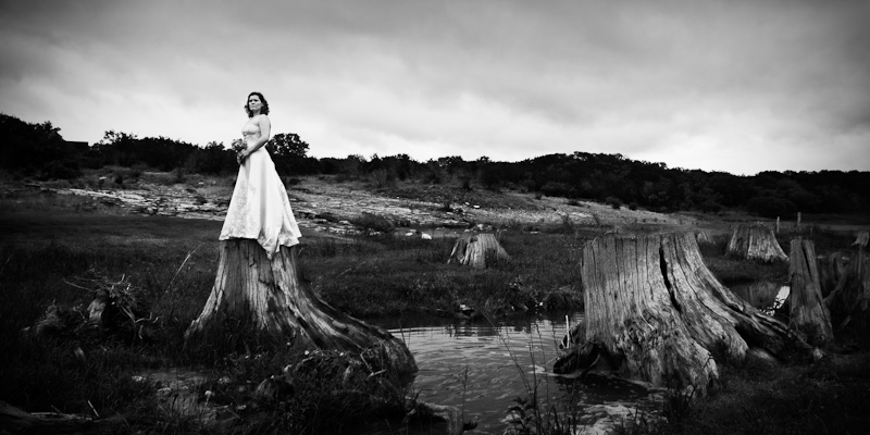 Bridal, Trash The Dress (TTD) Krause Springs, Austin TX