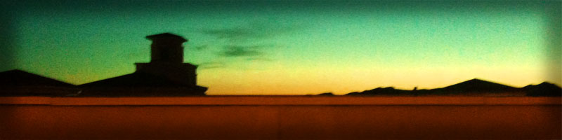 Sunset over Las Vegas